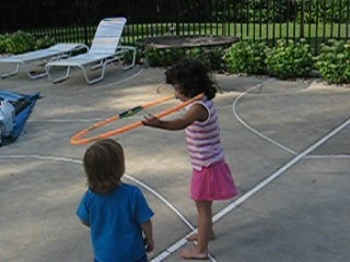 Megan's Birthday - Hula Hoop!